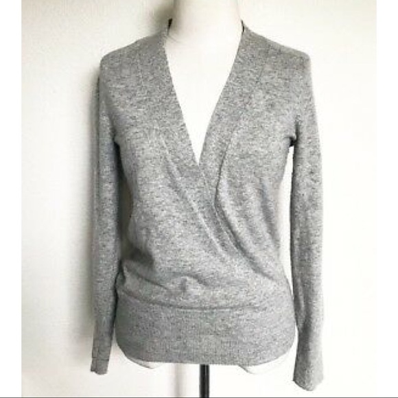 J. Crew Sweaters - J. Crew Cashmere-Blend Dream Draped V-Neck Sweater